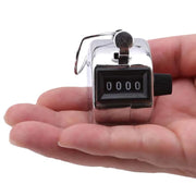 Digital Hand Tally Counter 4 Digit Number Hand Held Tally Counter Manual Counting Golf Clicker Training Counter - PRODOTTI TESTATI